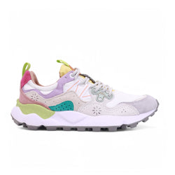 FLOWER MOUNTAIN YAMANO SUEDE nylon light lilac white