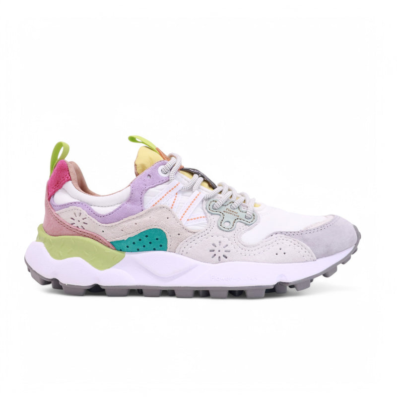 FLOWER MOUNTAIN YAMANO SUEDE nylon light lilac white