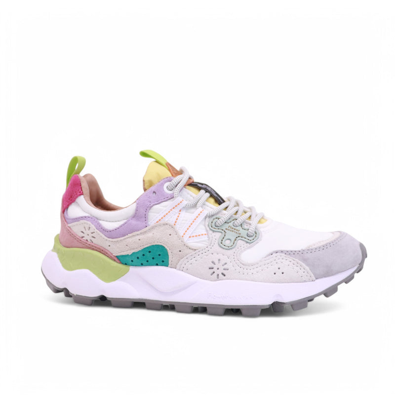 FLOWER MOUNTAIN YAMANO SUEDE nylon light lilac white