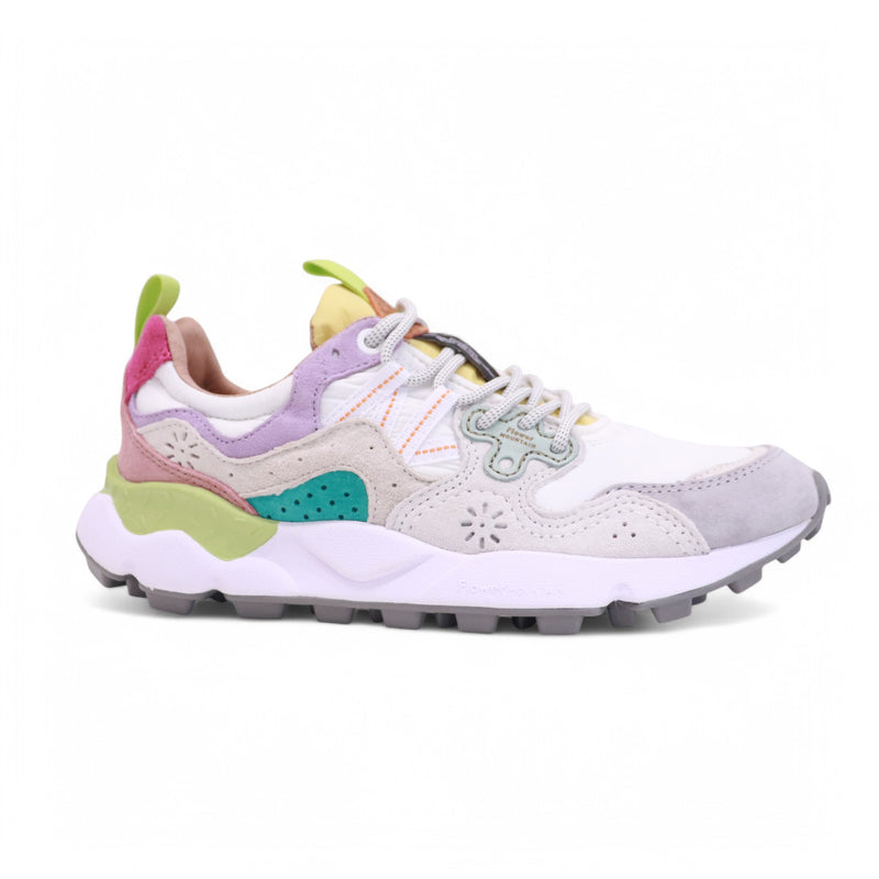 FLOWER MOUNTAIN YAMANO SUEDE nylon light lilac white