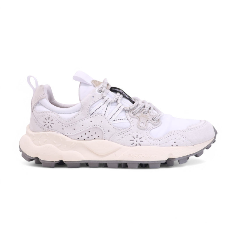 FLOWER MOUNTAIN SUEDE nylon white beige