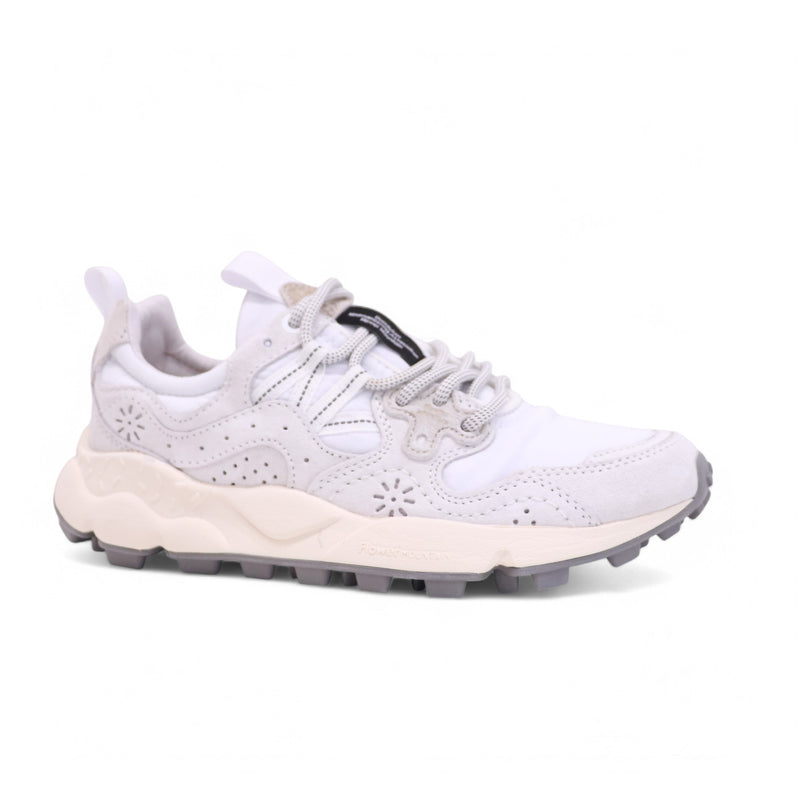 FLOWER MOUNTAIN SUEDE nylon white beige