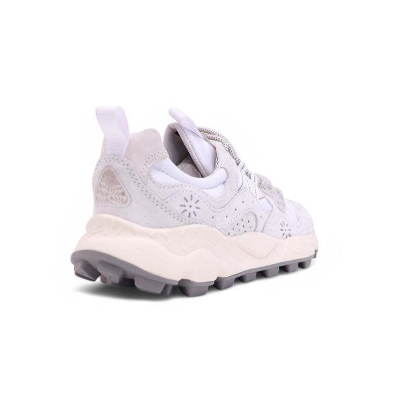 FLOWER MOUNTAIN SUEDE nylon white beige
