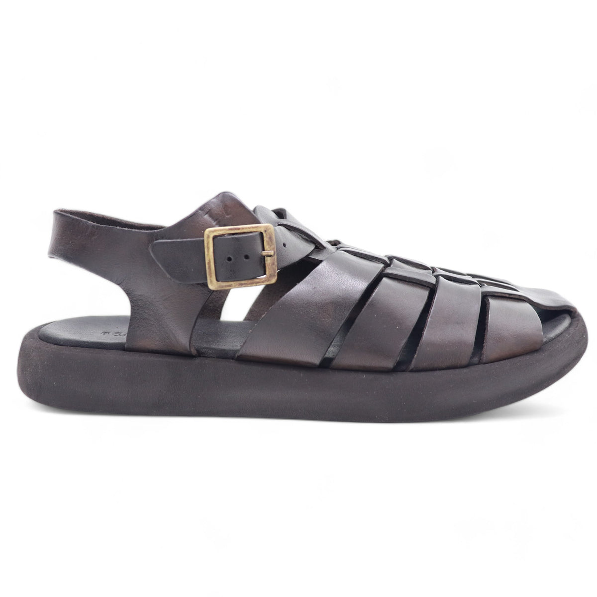 Sandali Uomo Finn Comfort Toro-Soft - Pelle, Comodi, Plantare Anatomico, Marrone - Foto 5