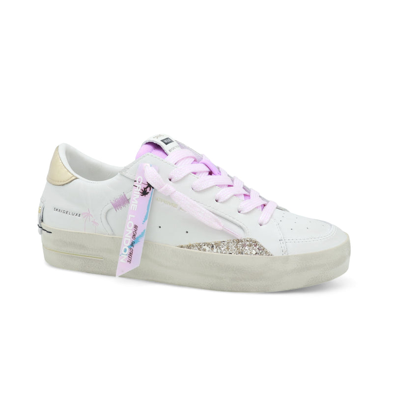 SNEAKERS CRIME LONDON SK8 DELUX - PINK