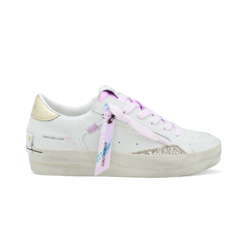 SNEAKERS CRIME LONDON SK8 DELUX - PINK