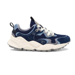 FLOWER MOUNTAIN RULIS SUEDE KNITTED - navy/multi